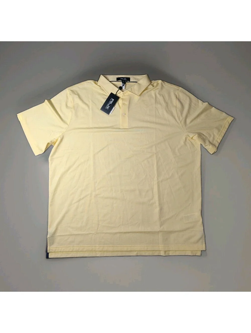 Ralph Lauren RLX Golf Polo Yellow 2XL NWT
